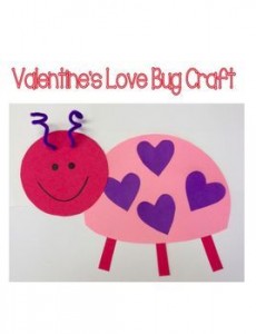 Valentine's Love Bug Craft