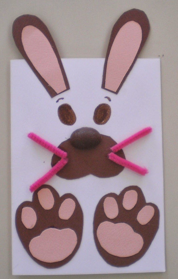 easter craft bunny crafts idea preschool spring toddler diy kindergarten κατασκευες για παιδια με projects της τα comment worksheets γης