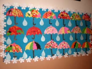 umbrella craft idea for kids