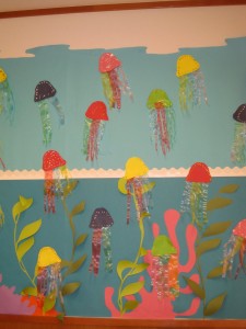 jelly fish bulletin board