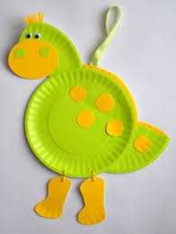 paper plate dinosaur craft idea (6)