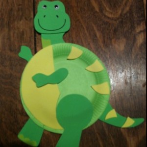 paper plate dinosaur craft idea (9)