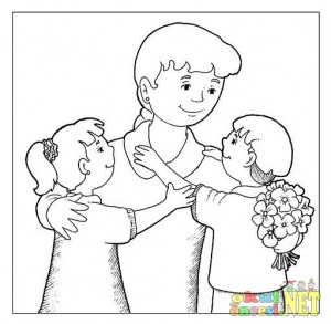 mother's day coloring page (1)