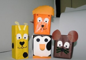 box animals craft idea for kids