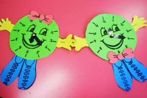 clock craft idea for kids