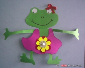 free frog craft idea for kids (4)