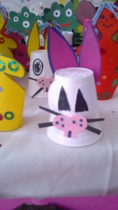 free paper cup bunny