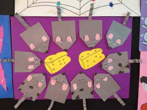 mouse bulletin board craft
