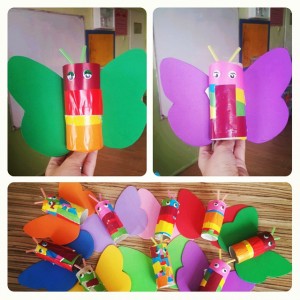 toilet paper roll butterfly craft (1)
