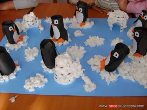 toilet paper roll penguin craft