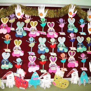 heart bunny craft
