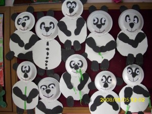 panda bear craft idea