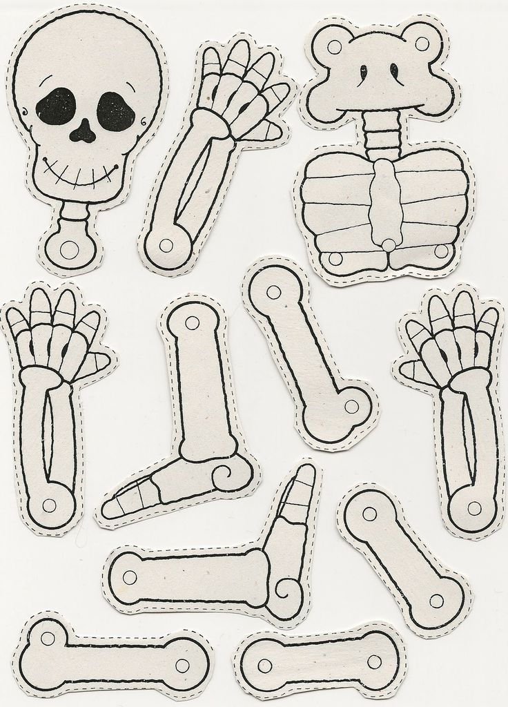 skeleton-printable