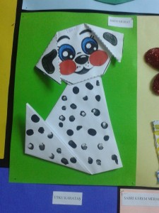 Dalmatian dog craft idea