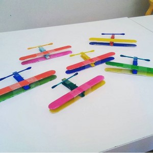 clothespin plane craft