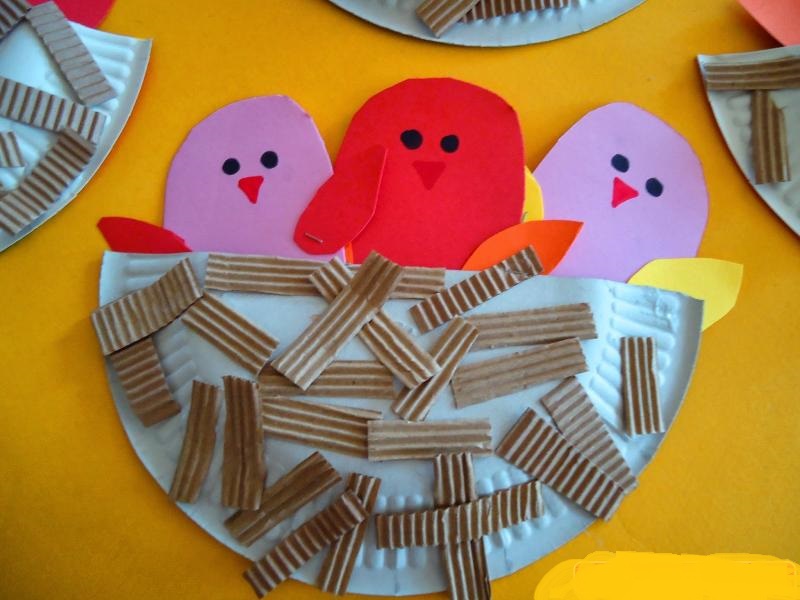 bird crafts craft preschool idea kindergarten preschoolactivities