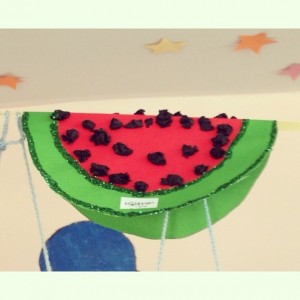 free watermelon craft