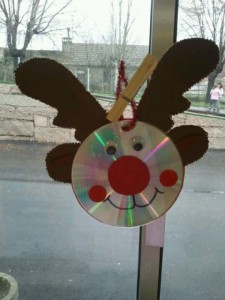 cd reindeer craft