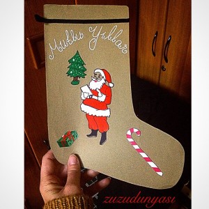 christmas socks craft (3)