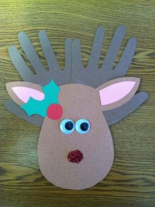 deer craft idea for christmas