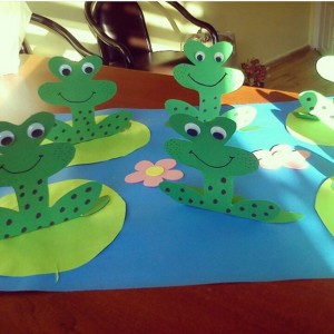 frog craft idea for kids (11)