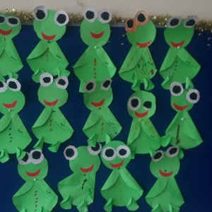 frog craft idea for kids (8)