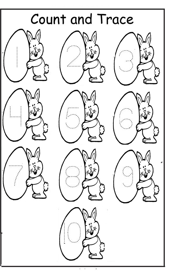 Free Printable Preschool Easter Worksheets
