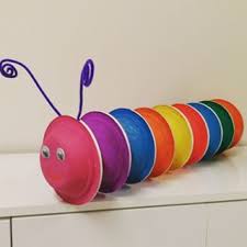 paper plate caterpillar craft (1)