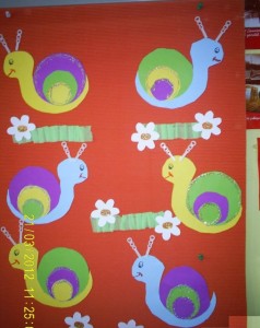 snail craft idea for kids (1)