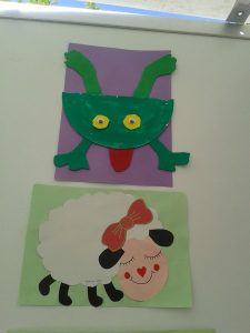 sheep craft idea for preschoolers