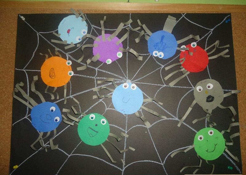 Spider craft idea for kids | Crafts and Worksheets for Preschool