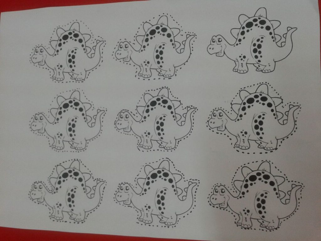 Life of cycle dinosaur craft with template | Crafts and Worksheets for