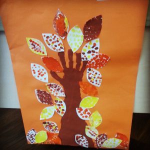 autumn tree craft idea