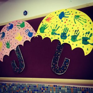 umbrella craft idea