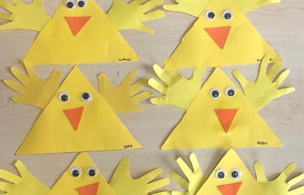 Triangle shape activities for preschoolers | Crafts and Worksheets for