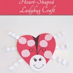 Adorable Valentine's Day Kids Ladybug Craft