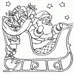 Christmas-sleigh-coloring-pages