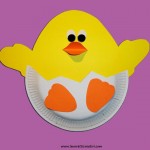 Easter - chick egg craft