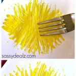 Make a Chick Craft using a fork