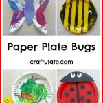 Paper Plate Bugs