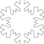 Snowflake Coloring Pages Kid