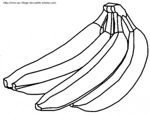 banana coloring