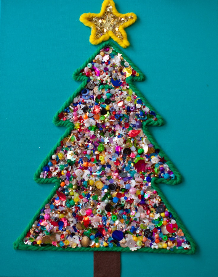 Christmas tree crafts for kids | Crafts and Worksheets for Preschool
