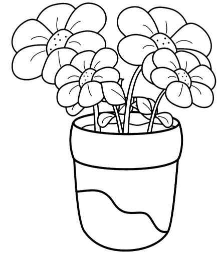 Download Flower coloring pages | Crafts and Worksheets for ...