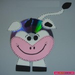 cd cow craft for kids