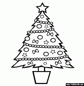 christmas-tree-coloring-pages