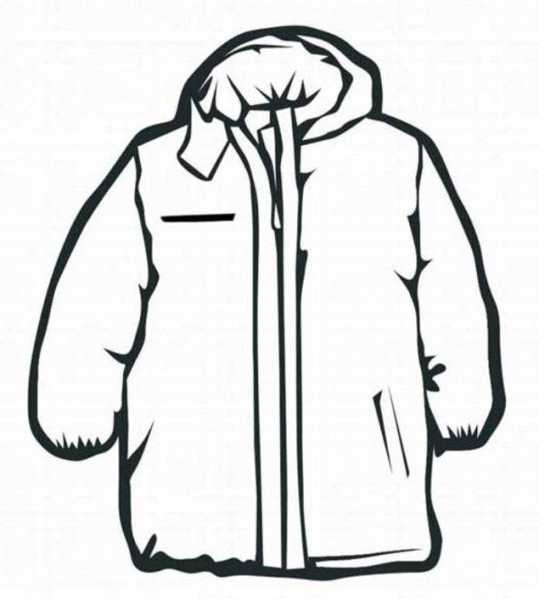 Coat Coloring Pages 2