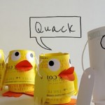 cup duck craft
