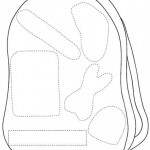 cut paste school bag