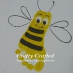 footprint bee craft